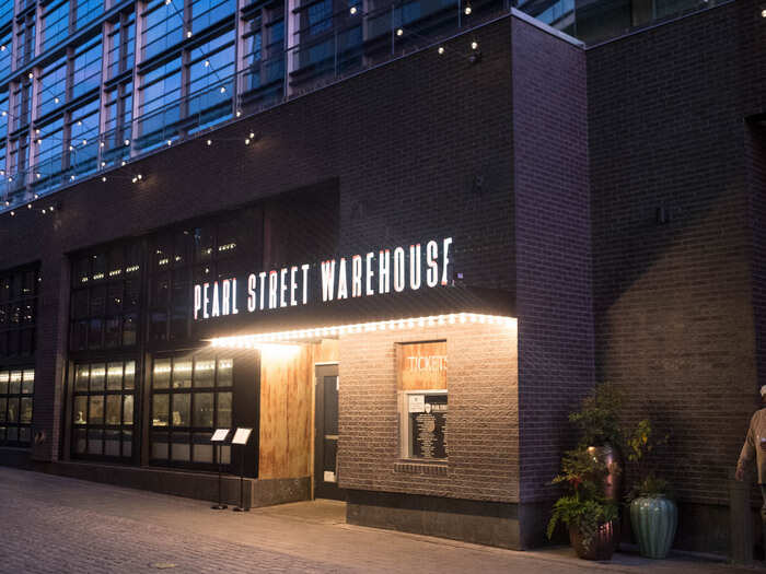 On the street is Pearl Street Warehouse, another one of the area