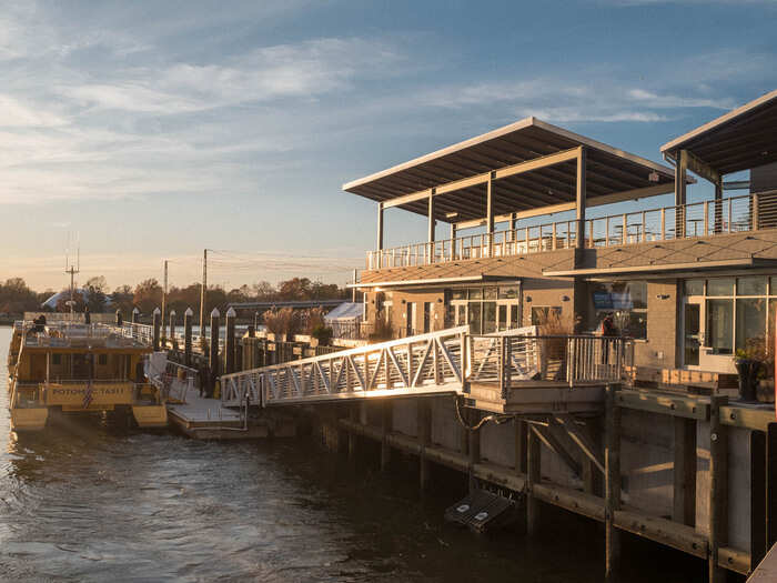 The Wharf has a water taxi service the connects the area with popular places like Georgetown and The Yards in DC and Alexandria, VA.