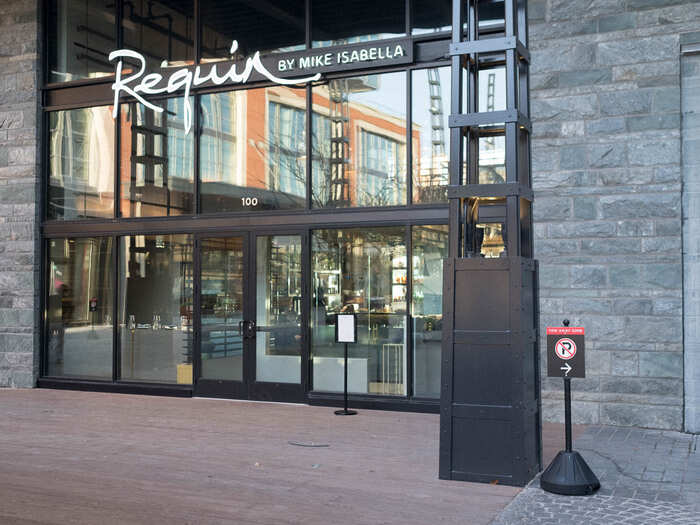 The Wharf has a lot of options for fine dining. Requin is a fancy French/Mediterranean restaurant run by chef Michael Rafidi. The menu features a lot of seafood, steaks, and French classics.