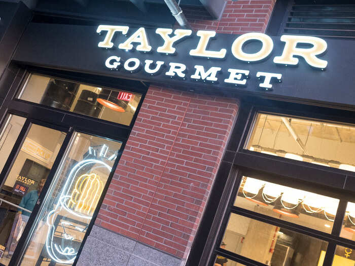 And DC-based sandwich shop Taylor Gourmet.