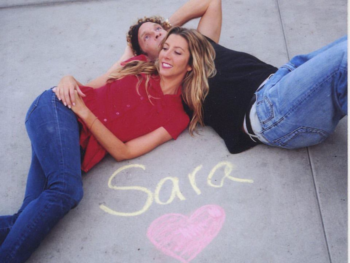 Spanx founder Sara Blakely met her husband — Marquis Jets cofounder Jesse Itzler — at the 2006 Net Jet Annual Las Vegas Poker Tournament. One of her sales representatives wrangled her a seat at the main table with Itzler.