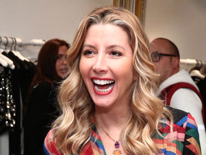 Billionaire Spanx founder Sara Blakely sold office supplies door-to-door for seven years in her 20s before her line of slimming footless pantyhose launched to success in 2000. She quit her sales job at 30 to run her company full-time.