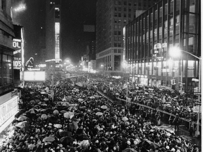 In 1955, a new ball made partially of aluminum was introduced. The city used it until 1998 — though it was renovated several times over that period.