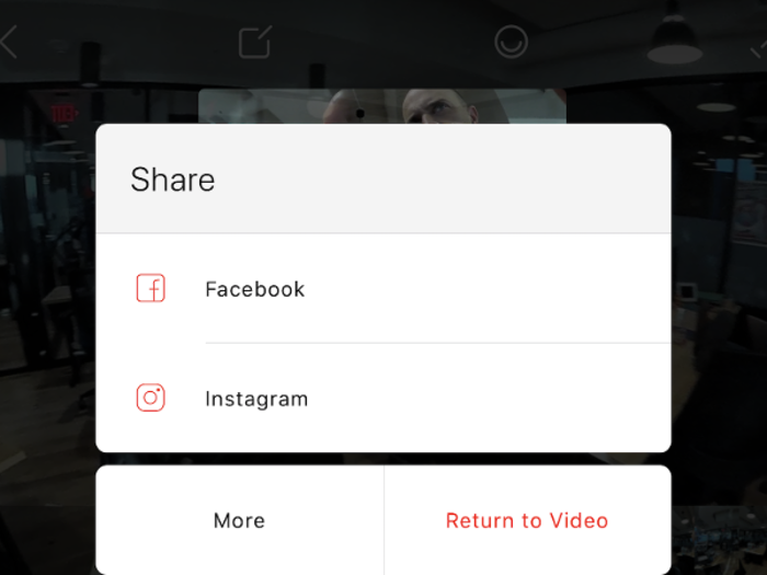 The sharing feature is missing one big option.