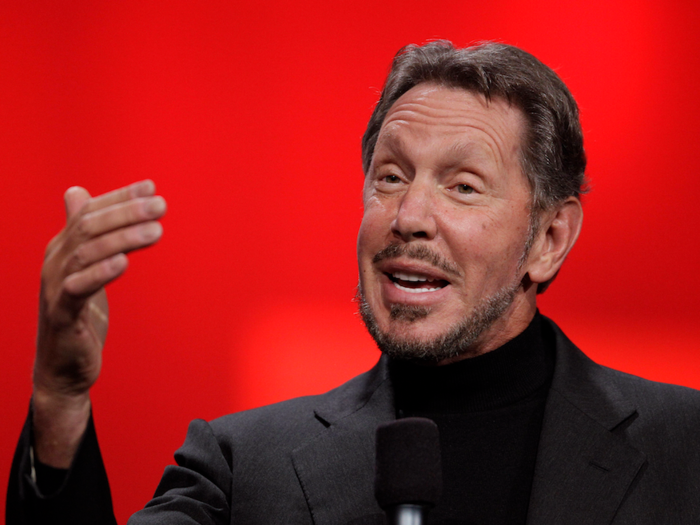 8. Larry Ellison