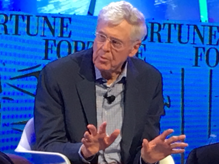 13. Charles Koch