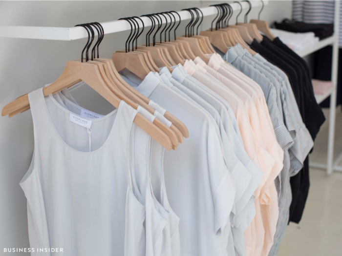 Everlane specializes in wardrobe staples in solid colors and classic silhouettes.