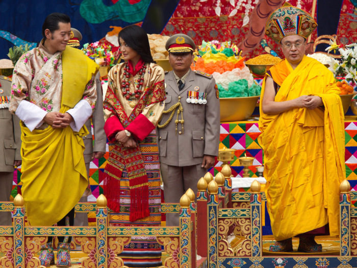 Jetsun Pema became queen of the kingdom of Bhutan in October 2011, aged just 21, when she married 31-year-old King Jigme Khesar Namgyel Wangchuck of Bhutan, who is also known as the "Dragon King."