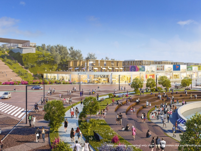 The dock is the future site of a waterfront promenade where residents will someday enjoy live music, catch a water taxi to San Francisco