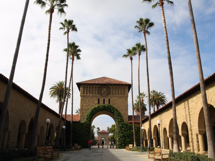 3. Stanford University (tie)