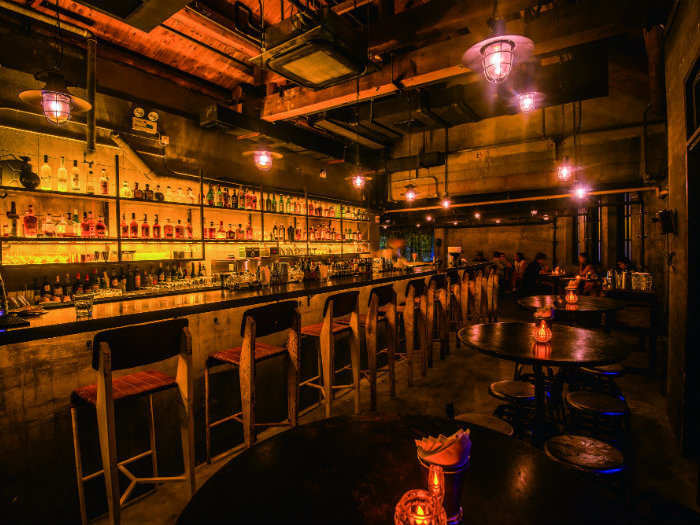 A speakeasy in China