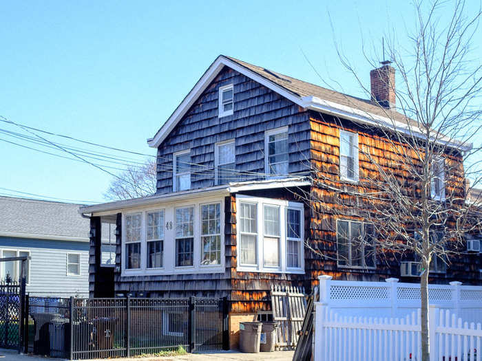 The houses really give the island that seaside town feel.