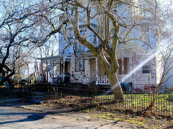 This spooky house reminded me of Boo Radley