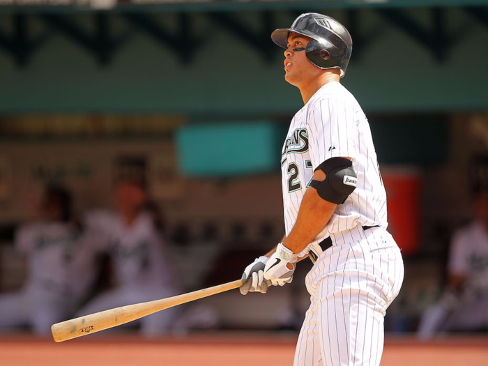 He hit his first home run on June 18, a grand slam off of Matt Garza of the Tampa Bay Rays. It was a sign of things to come.