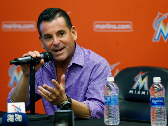 Marlins management echoed that statement. "Giancarlo, the first thing he said was, 