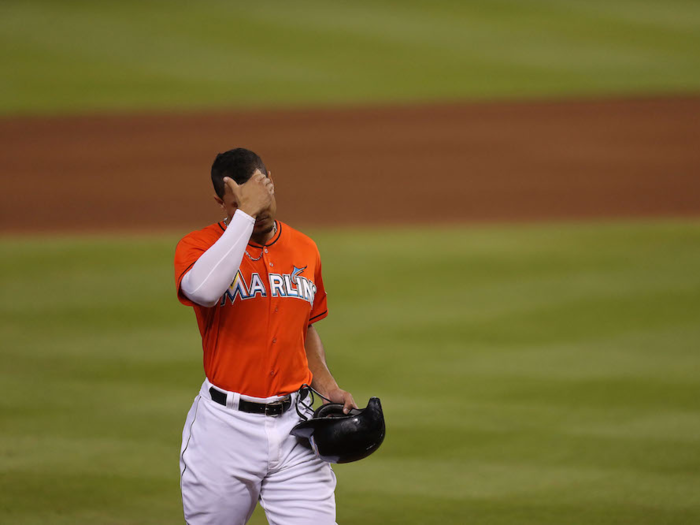 But in 2015, the Marlins got a reality check. They put together a 30-45 record through June 26, the night Stanton broke his hand after being hit by a pitch. Never the most durable player, he missed the rest of the season, and Miami finished 71-91, a six-game slide from the previous year.