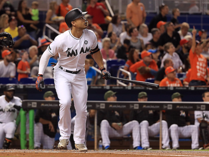 It began with an impressive but uneventful start to the season: 21 home runs in 81 games. But he caught fire down the stretch, hitting 38 home runs in 78 games to finish the year.