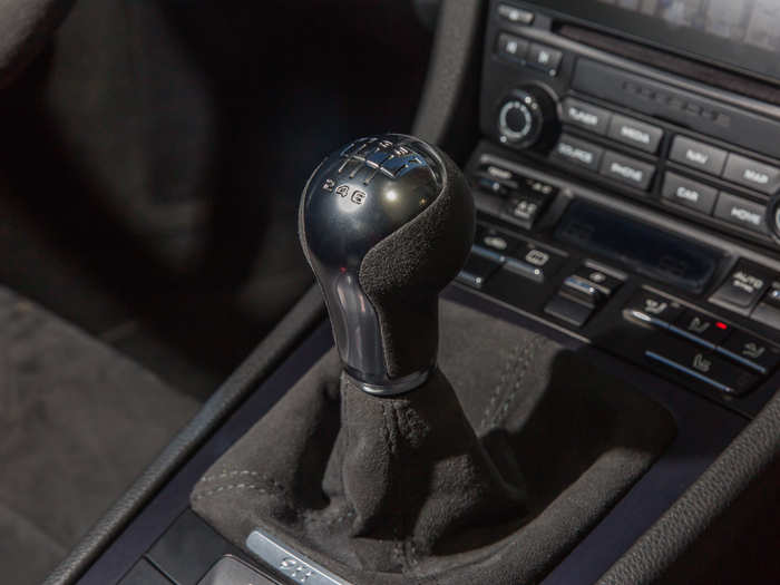 The aforementioned seven-speed manual. I think anything more than five is pointless, but the extra gears do help get the fuel economy up to 18 mpg city/26 highway/21 combined. You can also opt for a dual-clutch automatic.