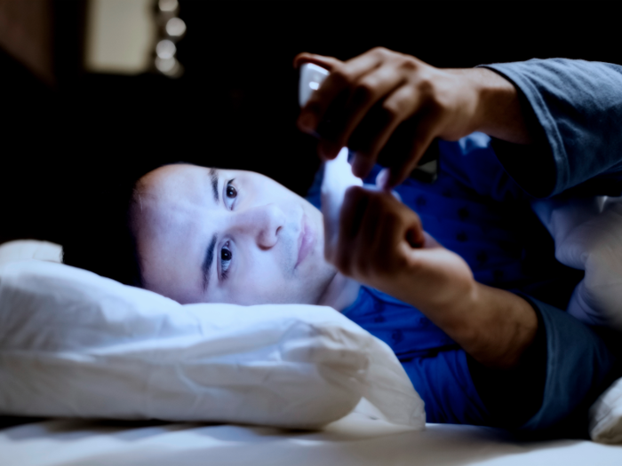 Put away screens for at least 30 minutes before bedtime.