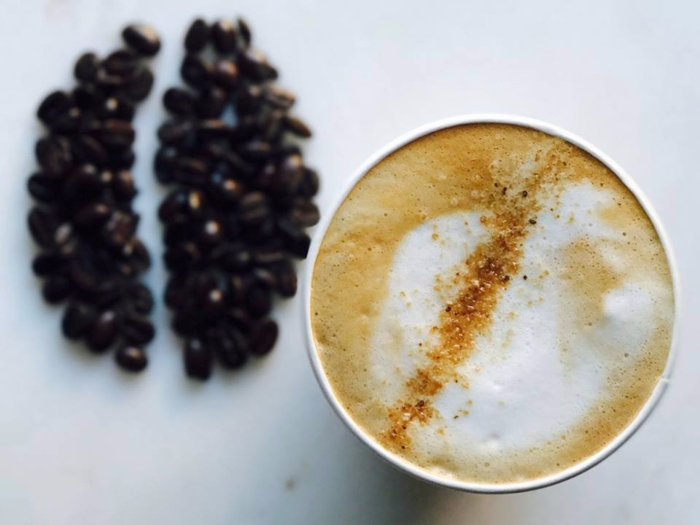 5. Cascara Latte — 240 calories