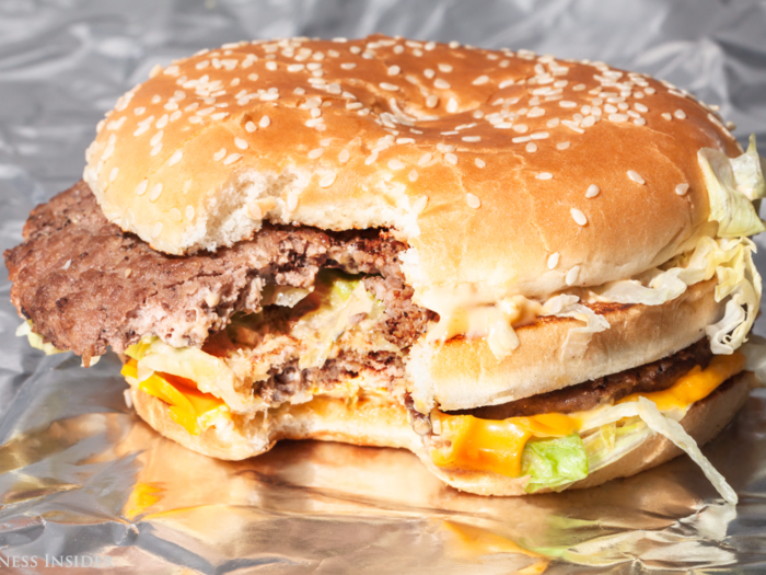 2. Grand Mac — 860 calories