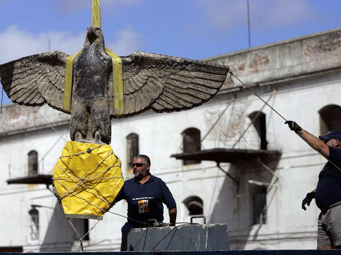 Salvagers began to recover fragments of the Graf Spee around 2000. The effort ignited controversy in Uruguay, especially the recovery of the vessel