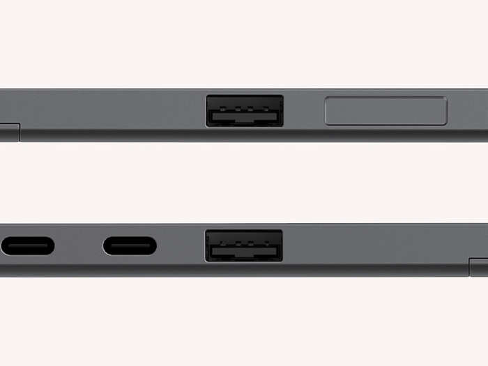 And boy, does the Eve V have ports. It has two USB-C ports, which can be used to charge it up. It also sports two regular-issue USB ports, a Micro SD card reader, and, yes, a headphone jack.