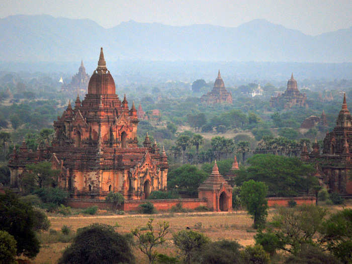 ...Or Shwegugyi Temple, Cambodia.