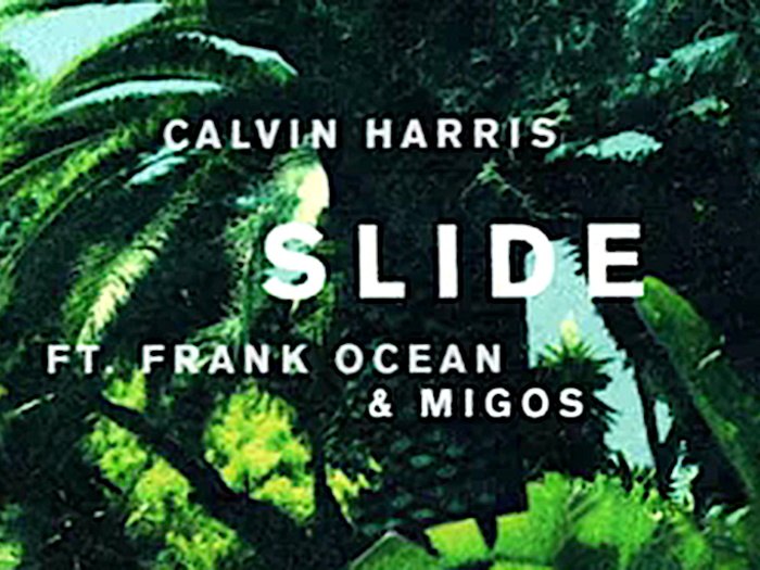 5. Calvin Harris — "Slide" (feat. Frank Ocean and Migos)