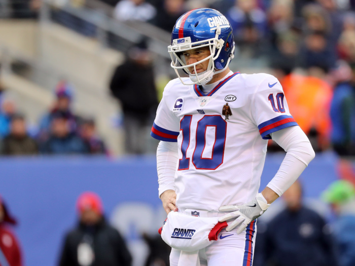 23. Eli Manning, New York Giants