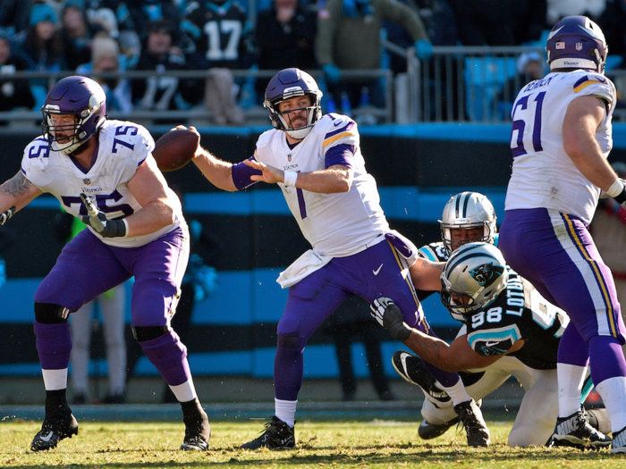 10. Case Keenum, Minnesota Vikings