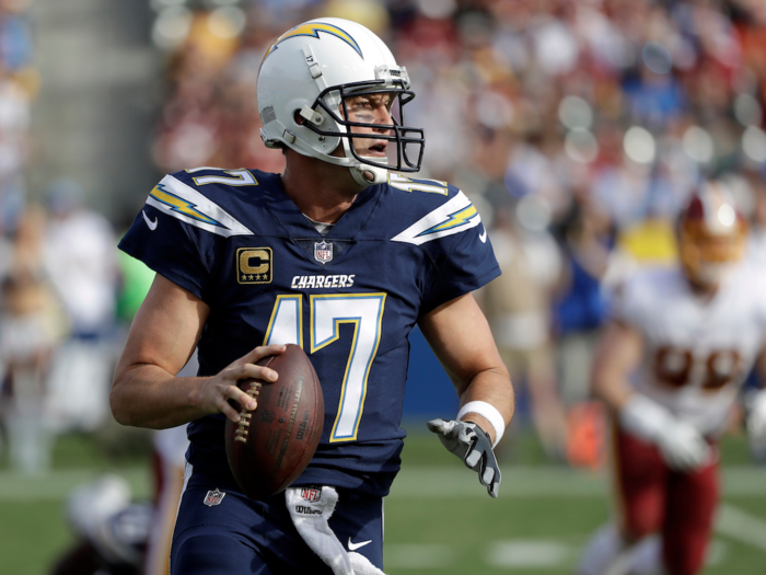 5. Philip Rivers, Los Angeles Chargers