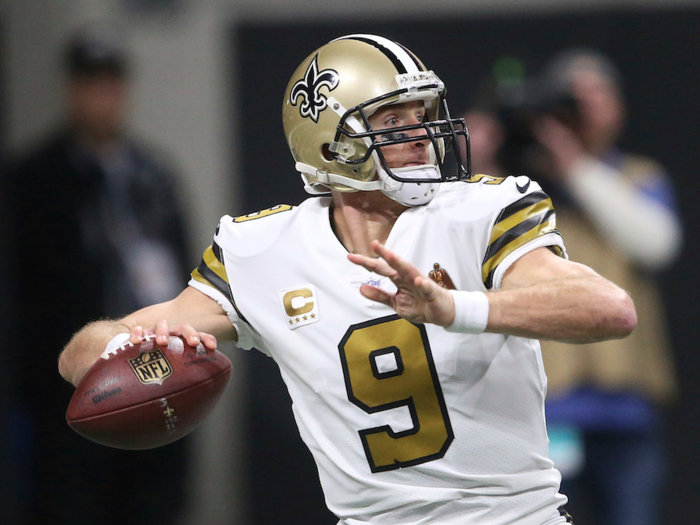 3. Drew Brees, New Orleans Saints