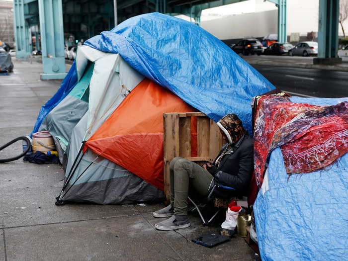 During his 18 years on the streets, he rarely slept in the same place two nights in a row. "One night I would be in the back of someone