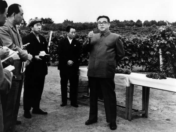 Kim Il Sung, who was in power until his 1994 death, probably had six children and two wives.