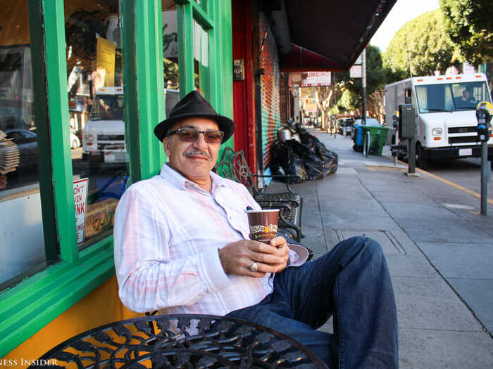 The venture-backed coffee chain started from humble beginnings. Phil, who was born in Palestine and grew up in the Bay Area, ran a corner bodega in a gritty neighborhood.