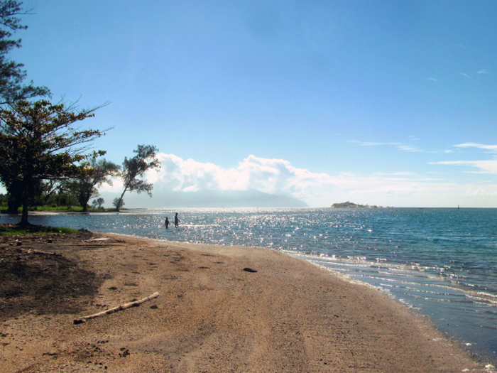 Approximately 250 people would live there, about a half-mile away from the shore. Residents would get back to land using a ferry.