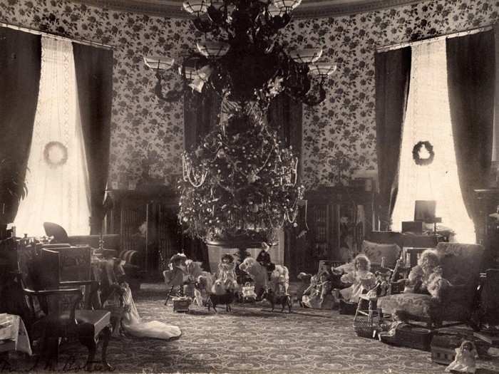 Every president has brought their own traditions into the White House. Grover Cleveland, for example, lit up the first Christmas tree inside the White House to the delight of his young daughters.