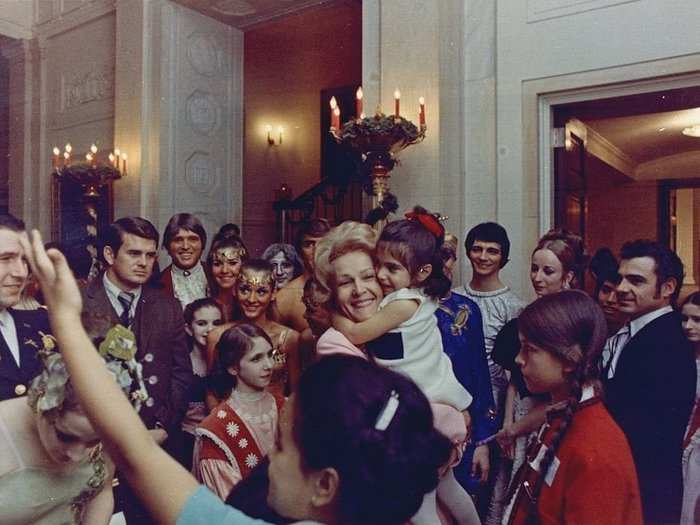 Christmas in the Nixon White House was a lively affair. First Lady Pat Nixon told 