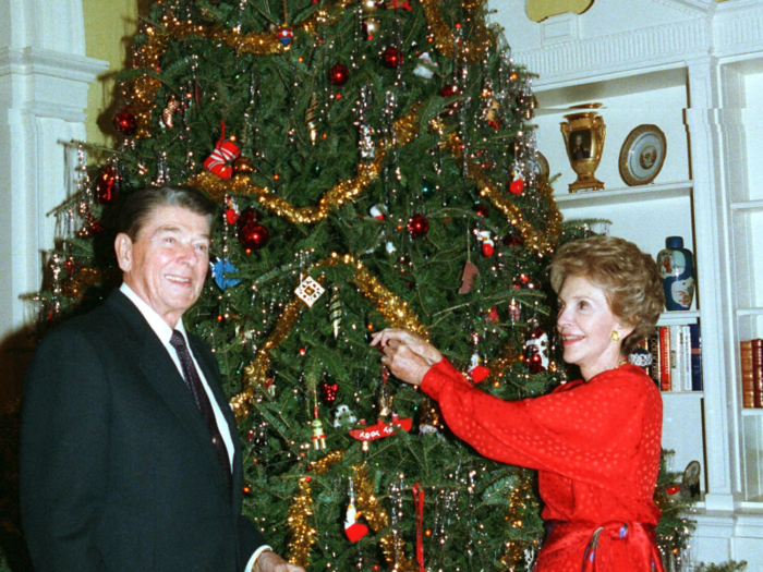 The Reagans also commissioned artists to paint scenes from inside the Executive Mansion during the holiday season for their annual Christmas card. Many presidents, including Barack Obama, Bill Clinton and both George W. Bush and George H.W. Bush, have since followed suit.