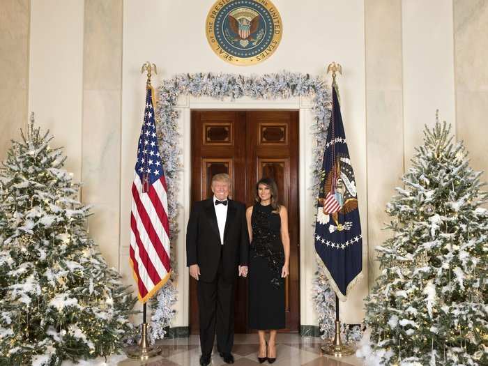 We want to wish everybody a Merry Christmas, a Happy New Year," Trump said at the National Tree Lighting this year. "Have unbelievable holidays."