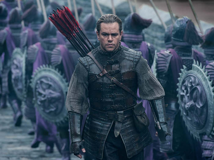 37. "The Great Wall" (2017)