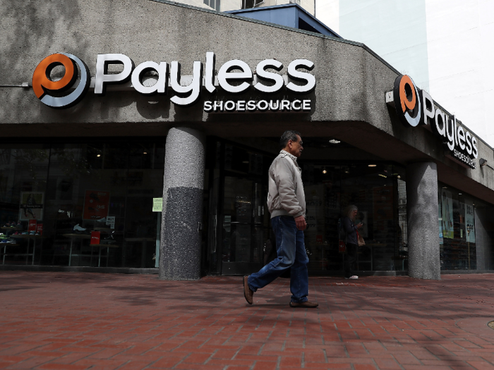 Payless — 900 stores