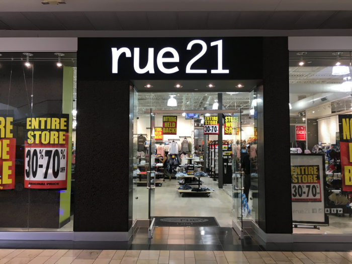 Rue21 — 400 stores