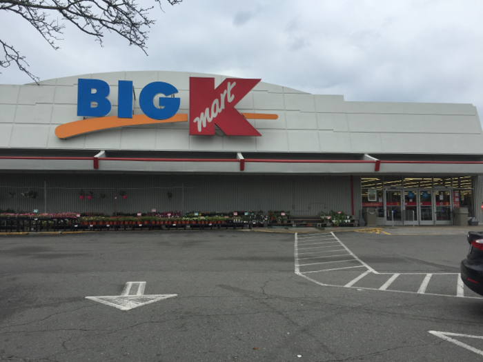 Kmart — 283 stores