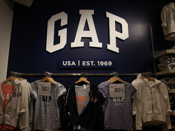 Gap Inc — 200 stores