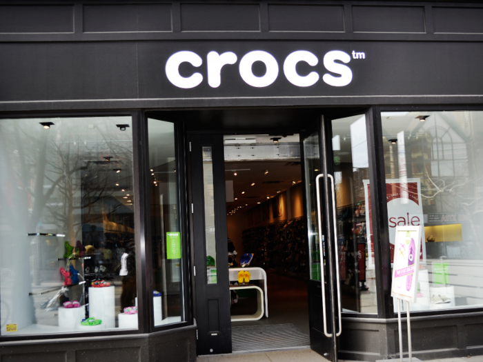 Crocs — 160 stores