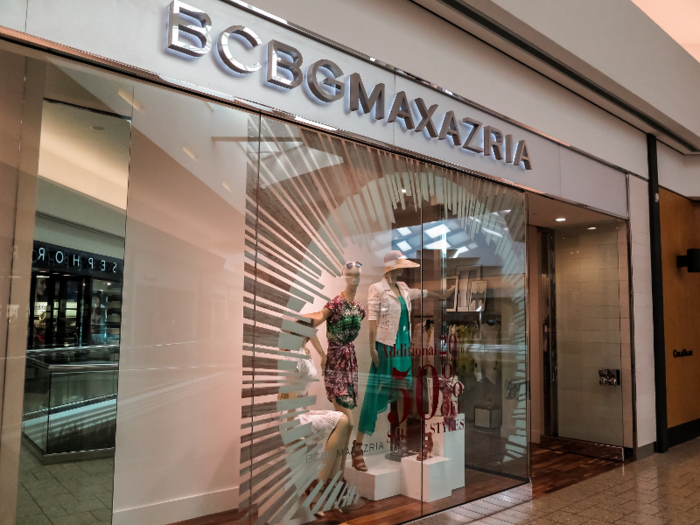 BCBG — 120 stores