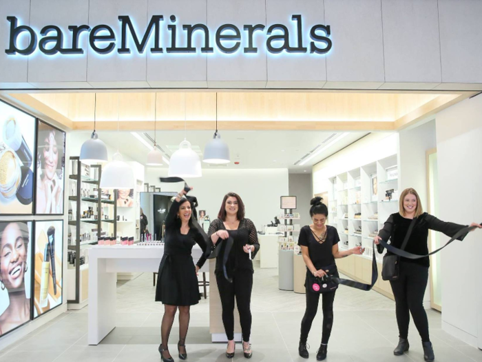 BareMinerals — 100 stores