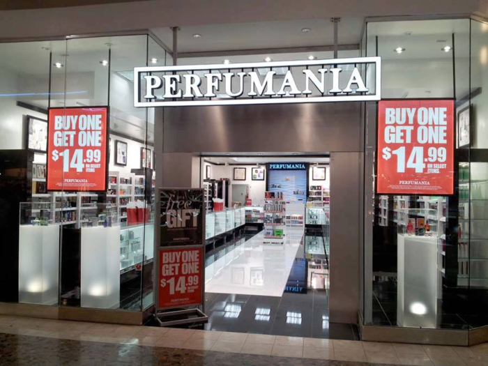 Perfumania — 64 stores